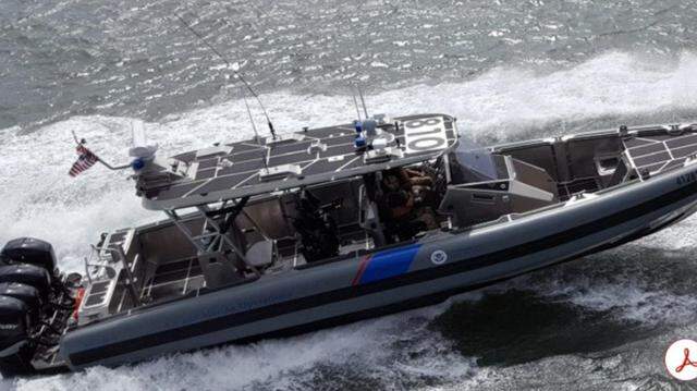 U.S. Customs and Border Protection Air and Marine Operations agents stopped a human smuggling boat with 15 people on board off the coast of Miami-Dade County Wednesday, March 11, 2026, according to a criminal complaint.